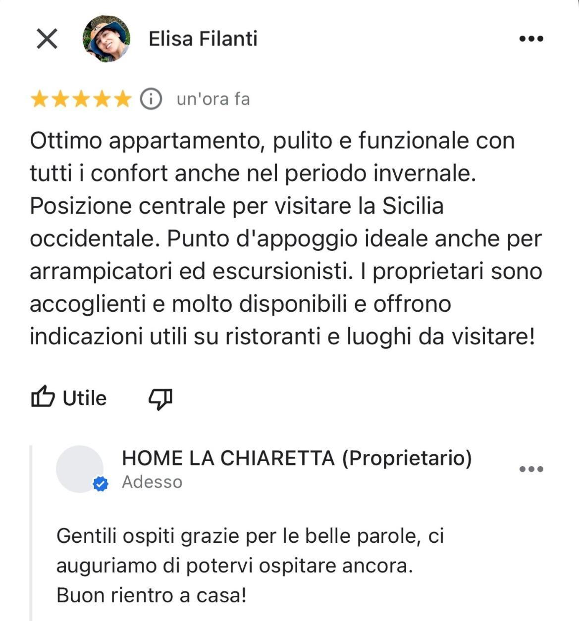 Home La Chiaretta Buseto Palizzolo Εξωτερικό φωτογραφία